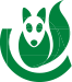 Green squirrel mascot representing LTA streetcar and cableway service
