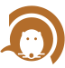 Brown mascot representing LTA subway service