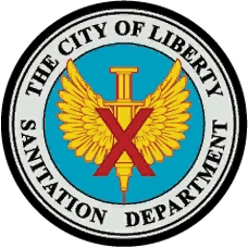 Seal of the Liberty City Sanitation Department