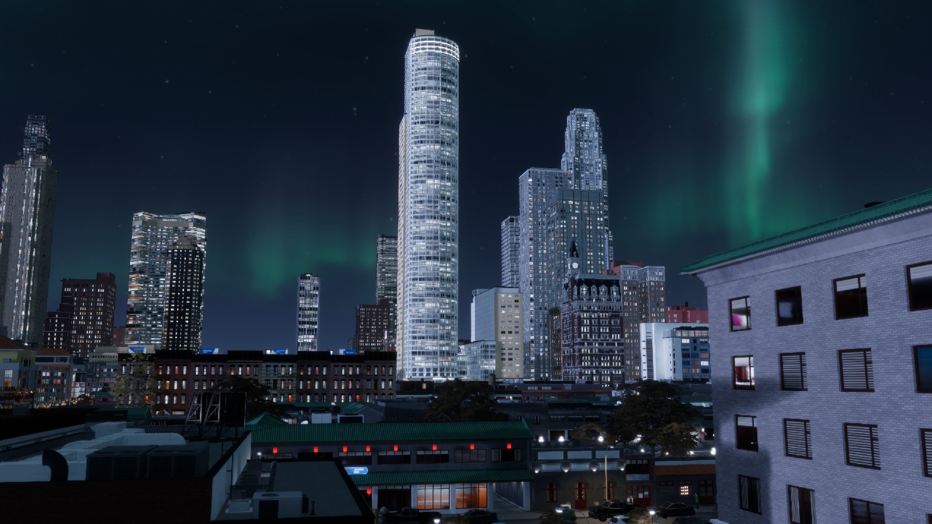Liberty City Skyline